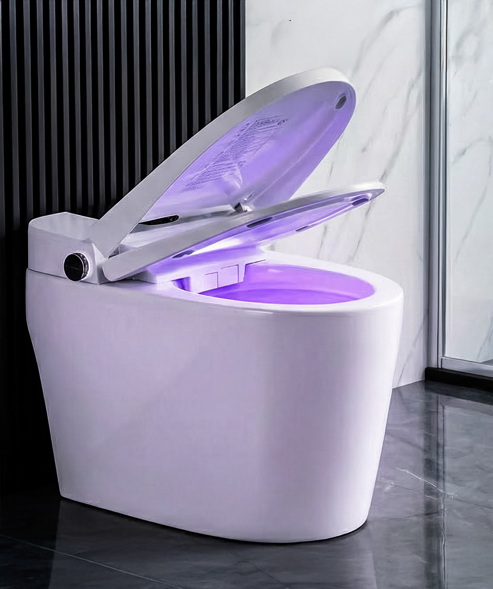 Inodoro inteligente de cerámica con calefacción