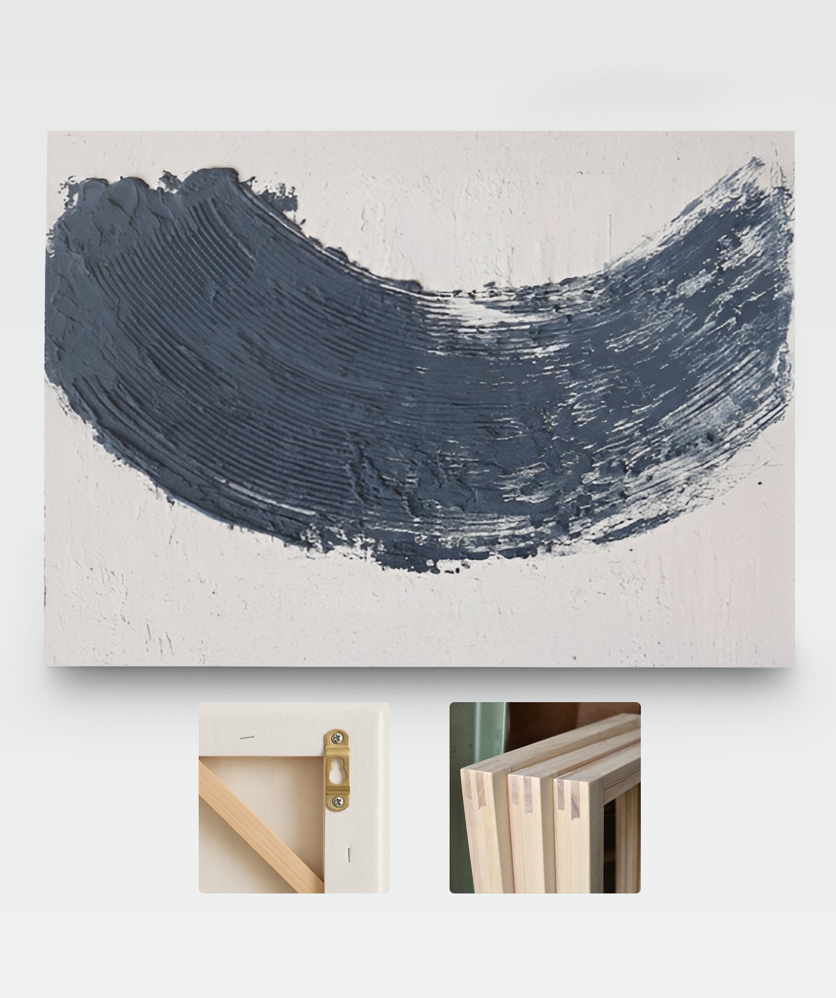 Cuadro abstracto en 3D - 120x80 cm