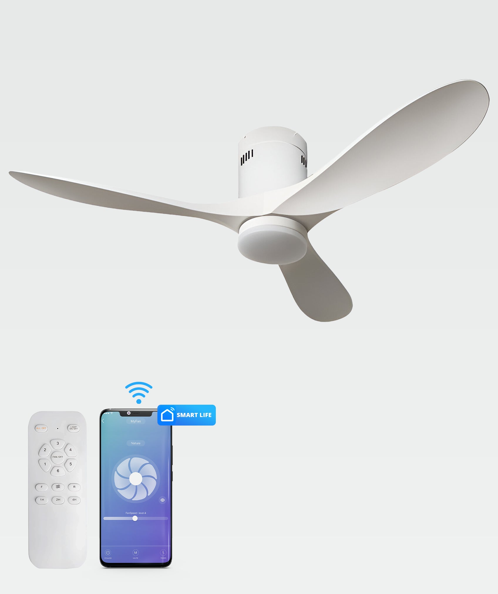 Ventilador de techo ABS