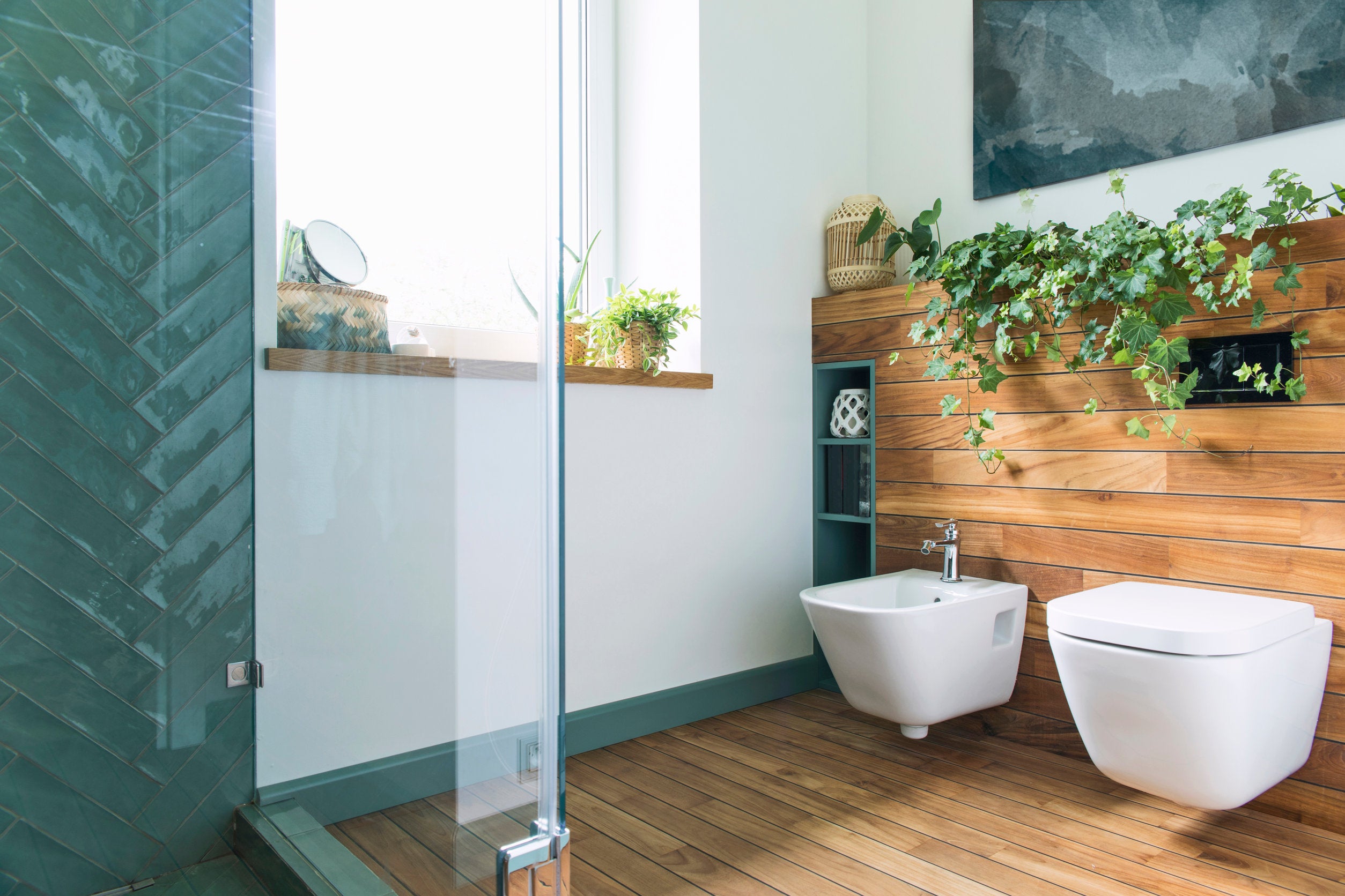 Ideas para decorar el baño con plantas