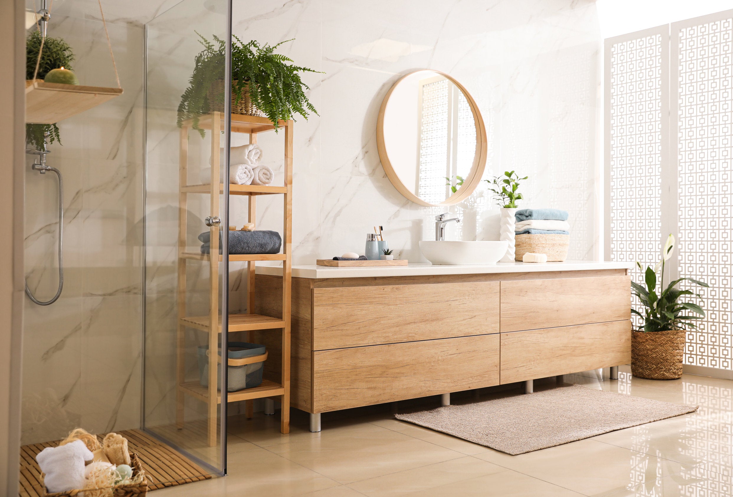 Las 7 mejores plantas para tener en el baño