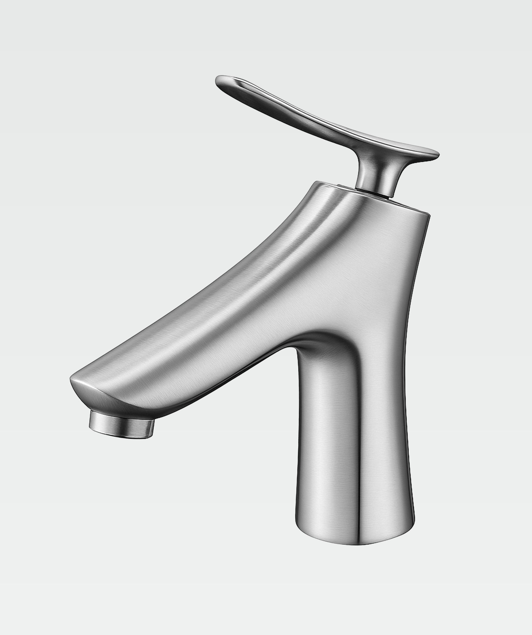 Grifo de lavabo monomando con diferentes modos de rociado (Della Silver)