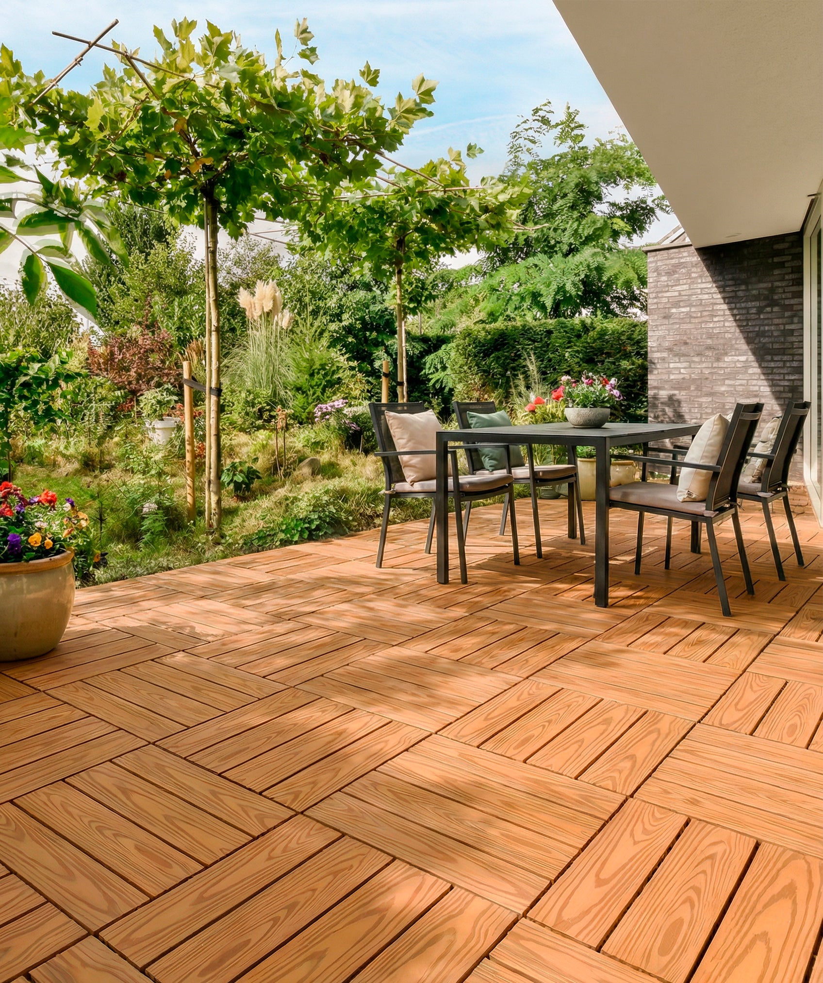 Losetas impermeables - desmontables y antideslizantes